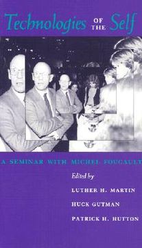 portada Technologies of the Self: A Seminar With Michel Foucault (in English)