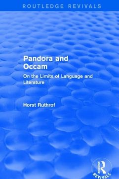 portada Routledge Revivals: Pandora and OCCAM (1992): On the Limits of Language and Literature (en Inglés)
