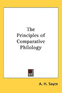 portada the principles of comparative philology (en Inglés)