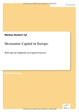 portada Mezzanine Capital in Europe