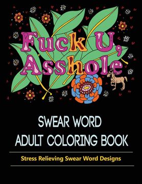 portada Asshole: Swear Word Coloring Book for Adult. (in English)