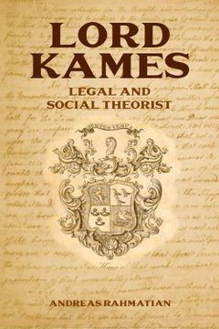 portada Lord Kames: Legal and Social Theorist (en Inglés)