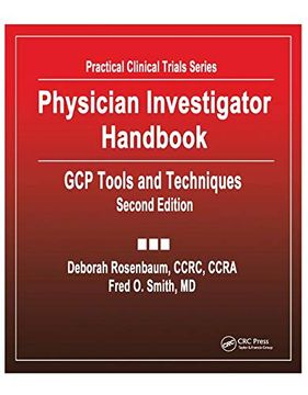 portada Physician Investigator Handbook: Gcp Tools and Techniques, Second Edition (in English)
