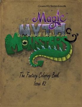 portada Magic Myth and Monsters Book 2: The fantasy coloring book (en Inglés)