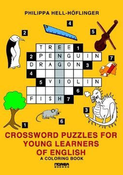 portada Crossword Puzzles for Young Learners of English: A Coloring Book (in English)