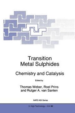 portada transitional metal sulphides: chemistry and catalysis