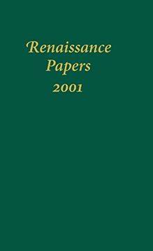 portada Renaissance Papers 2001 (Renaissance Papers, 6) (in English)