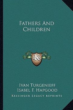 portada fathers and children (in English)