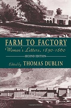 portada Farm to Factory: Women's Letters, 1830-1860 