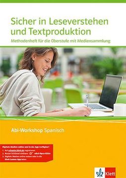 portada Sicher in Leseverstehen und Textproduktion. Methodenheft für die Oberstufe mit Multimedia-Cd: Methodenheft für die Oberstufe mit Mediensammlung Klasse 11-13 (Abi-Workshop Spanisch)