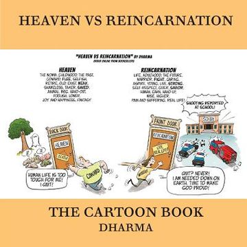 portada Heaven Vs Reincarnation: The Cartoon Book (en Inglés)