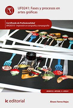 portada Fases y Procesos en Artes Gráficas. Argi0310 - Impresión en Serigrafía y Tampografía (in Spanish)