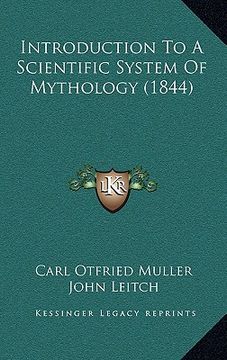 portada introduction to a scientific system of mythology (1844) (in English)