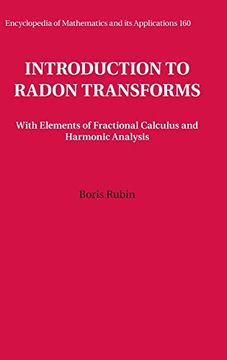 portada Introduction to Radon Transforms (Encyclopedia of Mathematics and its Applications) (en Inglés)