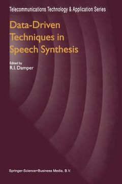 portada data-driven techniques in speech synthesis (en Inglés)
