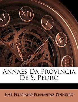 portada Annaes Da Provincia de S. Pedro (en Portugués)