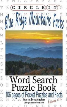 portada Circle It, Blue Ridge Mountains Facts, Word Search, Puzzle Book
