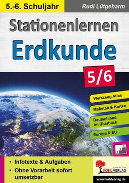 portada Stationenlernen Erdkunde / Klasse 5-6 (en Alemán)