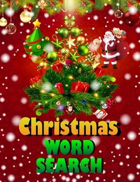 portada Christmas word search.: Easy Large Print Puzzle Book for Adults, Kids & Everyone for the 25 Days of Christmas. (en Inglés)