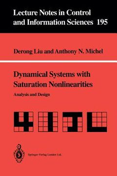 portada dynamical systems with saturation nonlinearities: analysis and design (en Inglés)