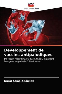 portada Développement de vaccins antipaludiques (en Francés)