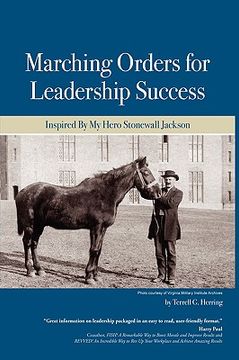 portada marching orders for leadership success: inspired by my hero stonewall jackson