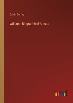 portada Williams Biographical Annals