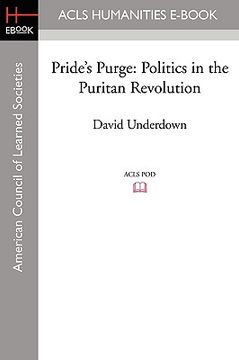 portada pride's purge: politics in the puritan revolution (en Inglés)