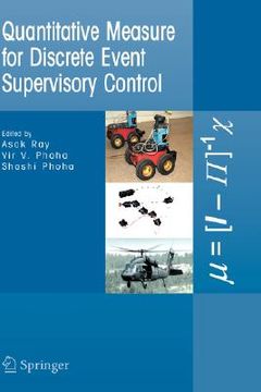 portada quantitative measure for discrete event supervisory control (en Inglés)