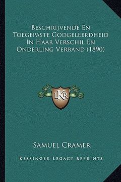 portada Beschrijvende En Toegepaste Godgeleerdheid In Haar Verschil En Onderling Verband (1890)