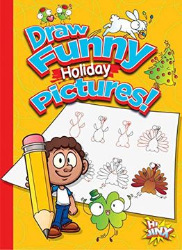 portada Draw Funny Holiday Pictures! (en Inglés)