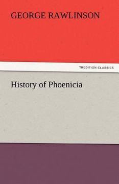 portada history of phoenicia (en Inglés)