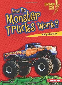 portada How do Monster Trucks Work (How Vehicles Work Lightning Bolt) (en Inglés)
