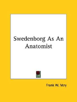 portada swedenborg as an anatomist (en Inglés)