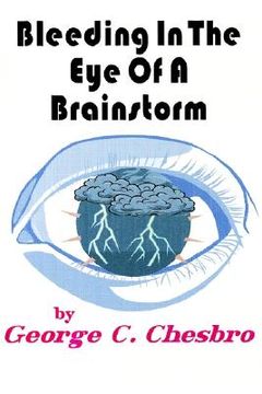 portada bleeding in the eye of a brainstorm (en Inglés)
