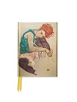 portada Egon Schiele: Seated Woman (Foiled Pocket Journal): 1 (Flame Tree Pocket Nots) (en Inglés)