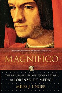 portada Magnifico: The Brilliant Life and Violent Times of Lorenzo De'Medici (en Inglés)