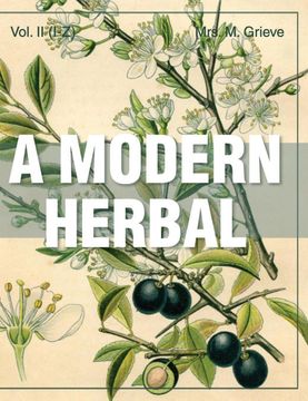 portada A Modern Herbal (Volume 2, i-z and Indexes) (in English)