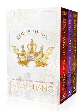 portada Kings of sin 3-Book Boxed set (en Inglés)
