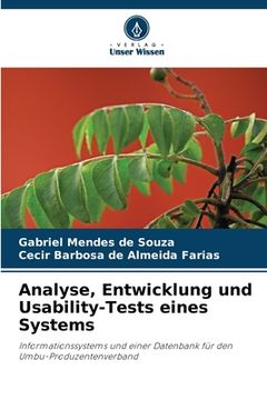 portada Analyse, Entwicklung und Usability-Tests eines Systems (in German)