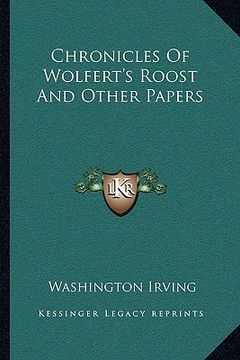 portada chronicles of wolfert's roost and other papers (in English)