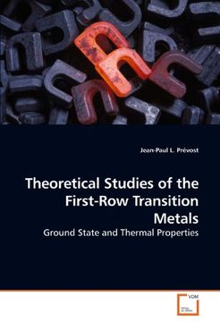 portada theoretical studies of the first-row transition metals (en Inglés)