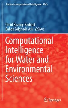 portada Computational Intelligence for Water and Environmental Sciences (en Inglés)