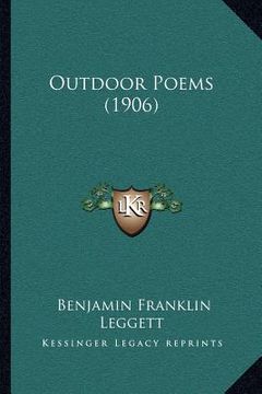 portada outdoor poems (1906)