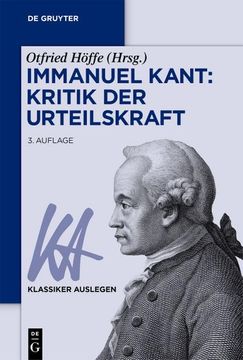 portada Immanuel Kant: Kritik der Urteilskraft (in German)