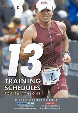 portada 13 training schedules for triathlons (en Inglés)