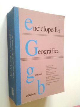 portada Enciclopedia Geografica Garzanti-Ediciones b