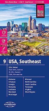 portada Usa 9 Southeast (1: 1: 250. 000)