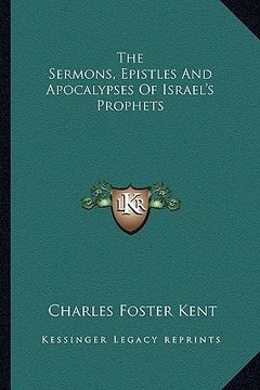 portada the sermons, epistles and apocalypses of israel's prophets