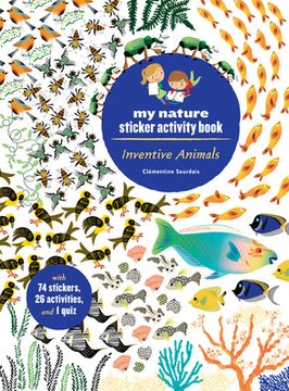 portada Inventive Animals: My Nature Sticker Activity Book (en Inglés)
